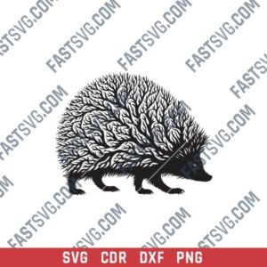 Tree Hedgehog DXF File